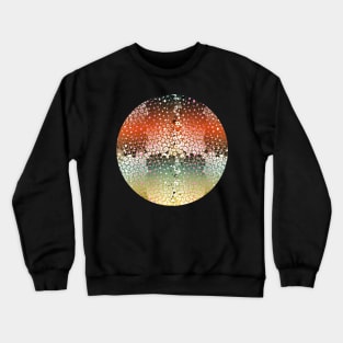 Colourful gradient unique flowers leopard stripes abstract modern 280 Pattern Crewneck Sweatshirt